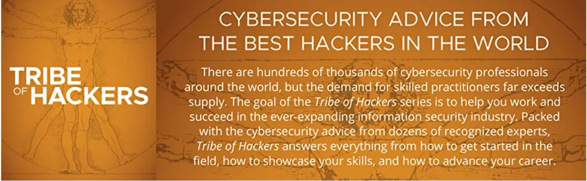 Cybersecurity Starter Books - "Tribe of Hackers"
