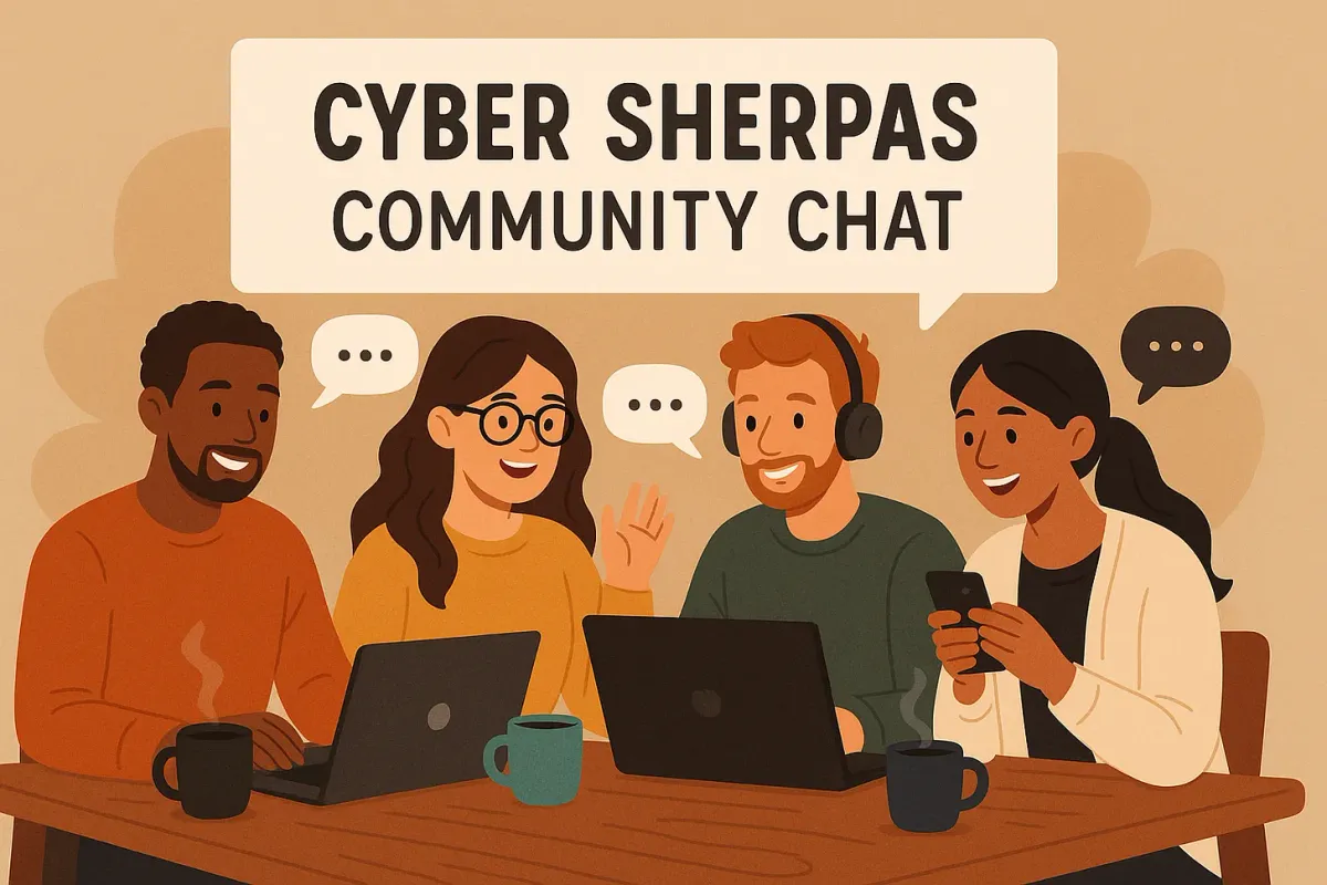 Cyber Sherpas Community Chat 1 - Little Time Shift